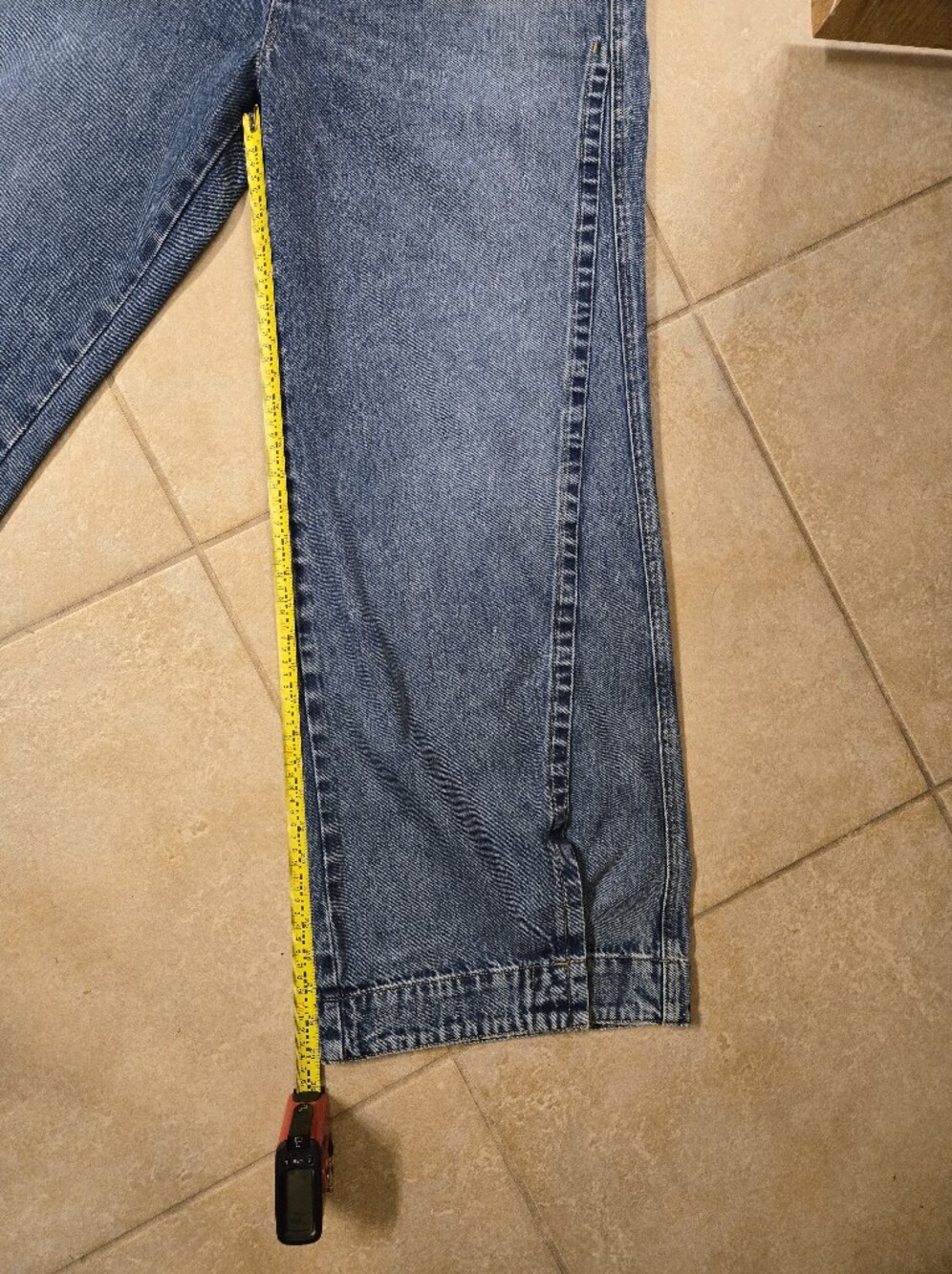 Favorite Daughter Wide Leg Denim Jeans in Classic Blue NWT Size 31 - Picture 8 of 9